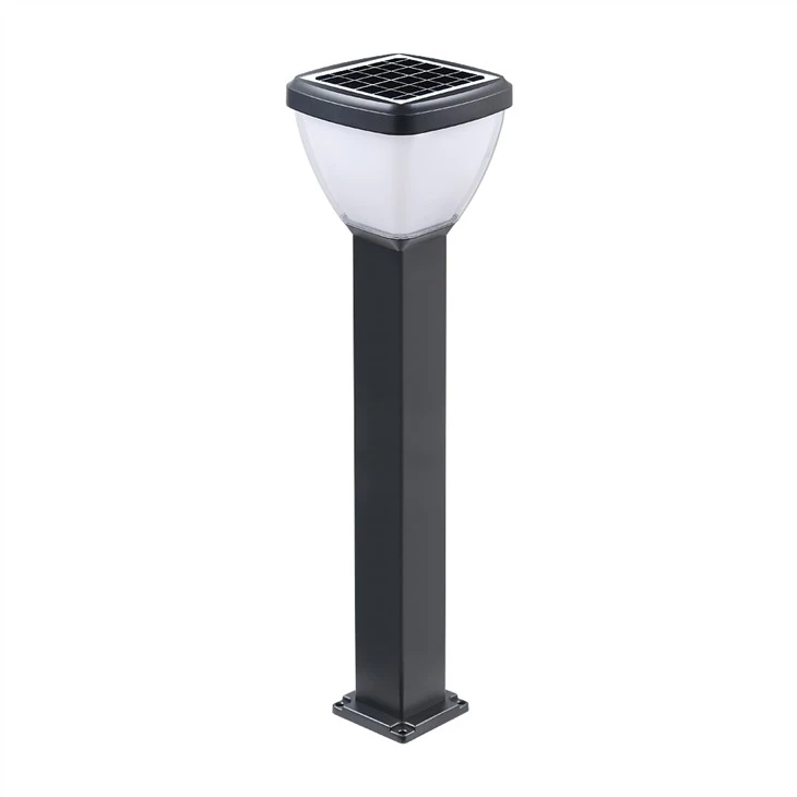 Square Solar Outdoor LED-pollarvalgustid